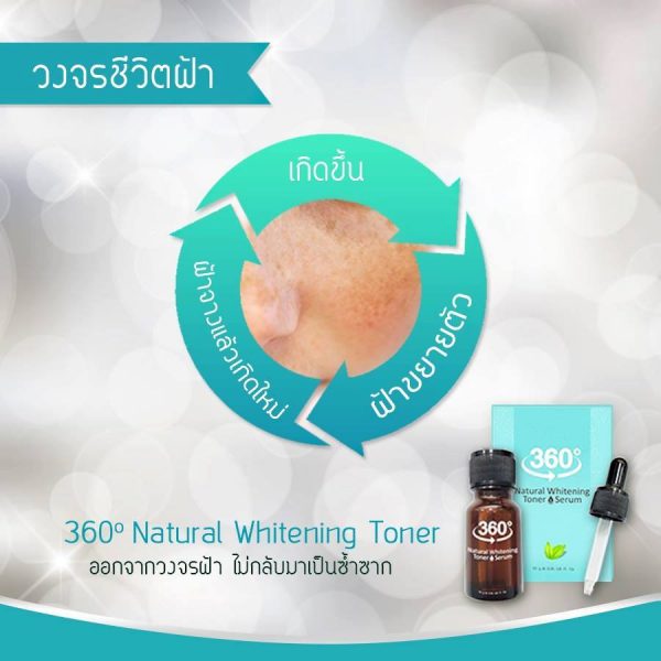 360 Natural Whitening Toner Serum - Toner for Melasma - Image 29