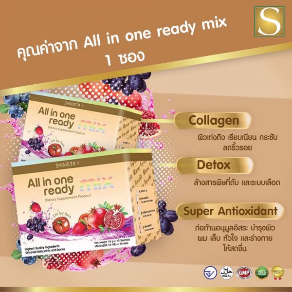 All In One Ready Mix by Skinista