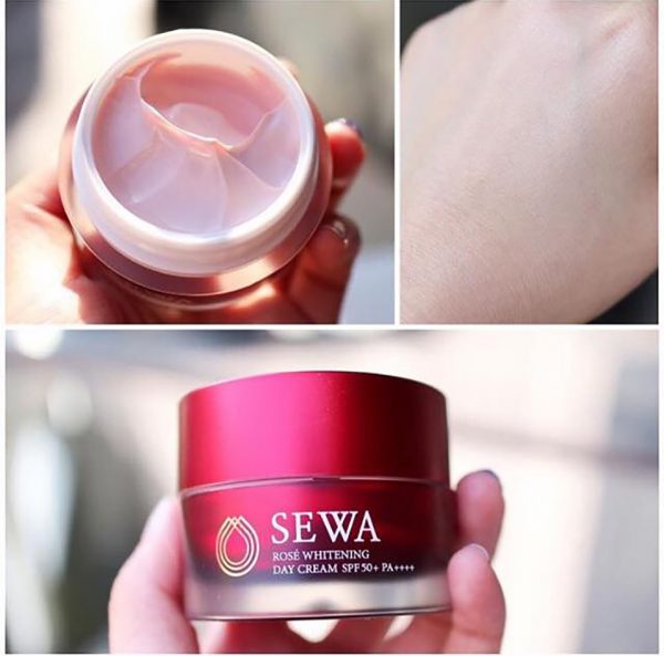Sewa Rose Whitening Day Cream SPF50+ PA++++ - Image 12