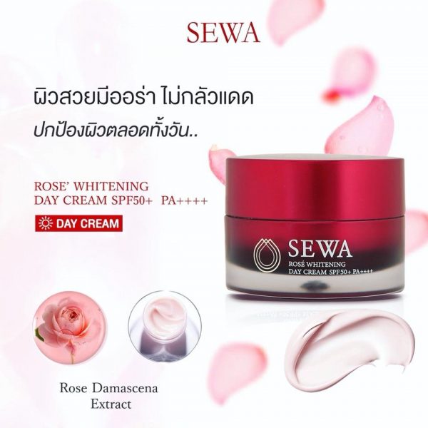 Sewa Rose Whitening Day Cream SPF50+ PA++++ - Image 4