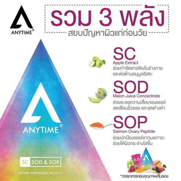 Anytime Stem Cell SC SOD & SOP - Skin Whitening Supplement - Image 31