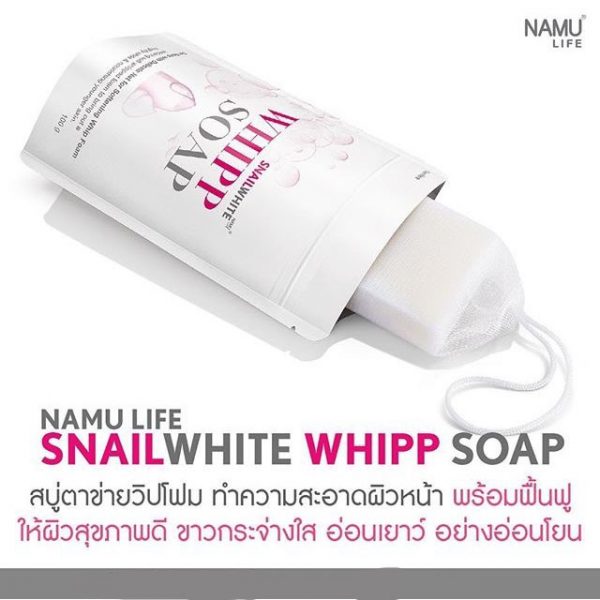 NAMU Life Snailwhite Whipp Soap - Image 4