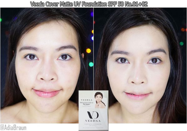 Veedaa Cover Matte UV Foundation SPF 50 PA - Image 11