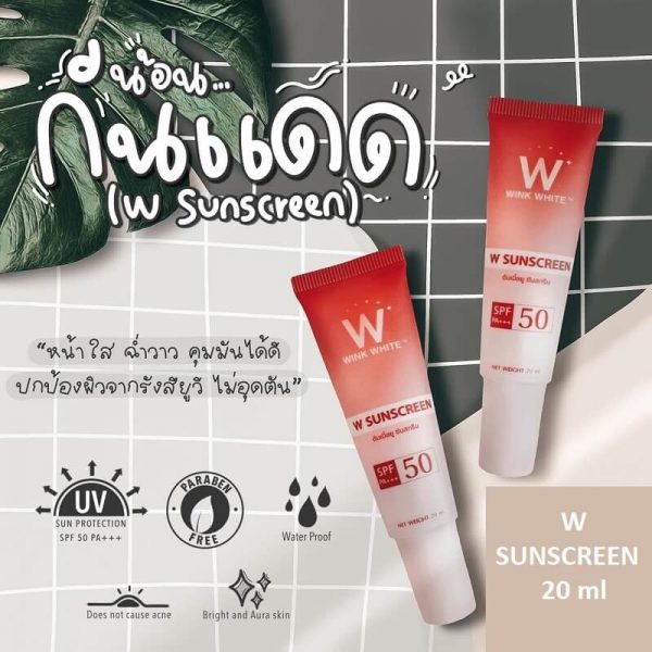W Sunscreen Spf50 PA+++ - Image 11